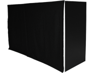 Chameleon Service Bar Curtain - Black
